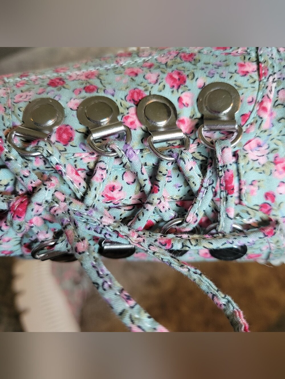 Jeffrey Campbell B2school Women's Size 8.5 Platform White Floral - Picture 11 of 14